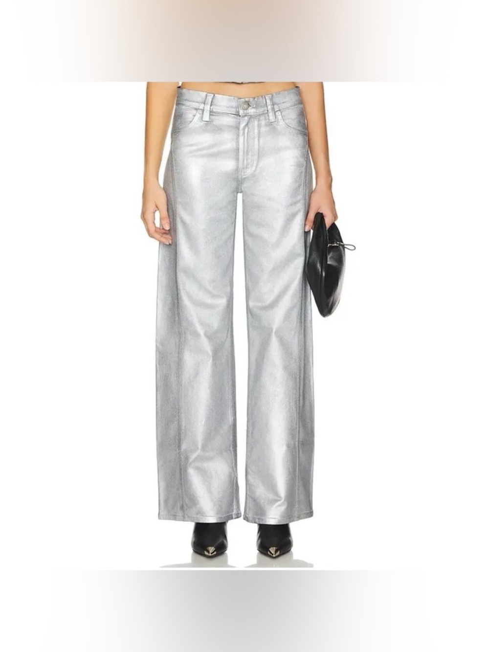 Hudson Jeans Lexi Seamed Wide Leg Pants